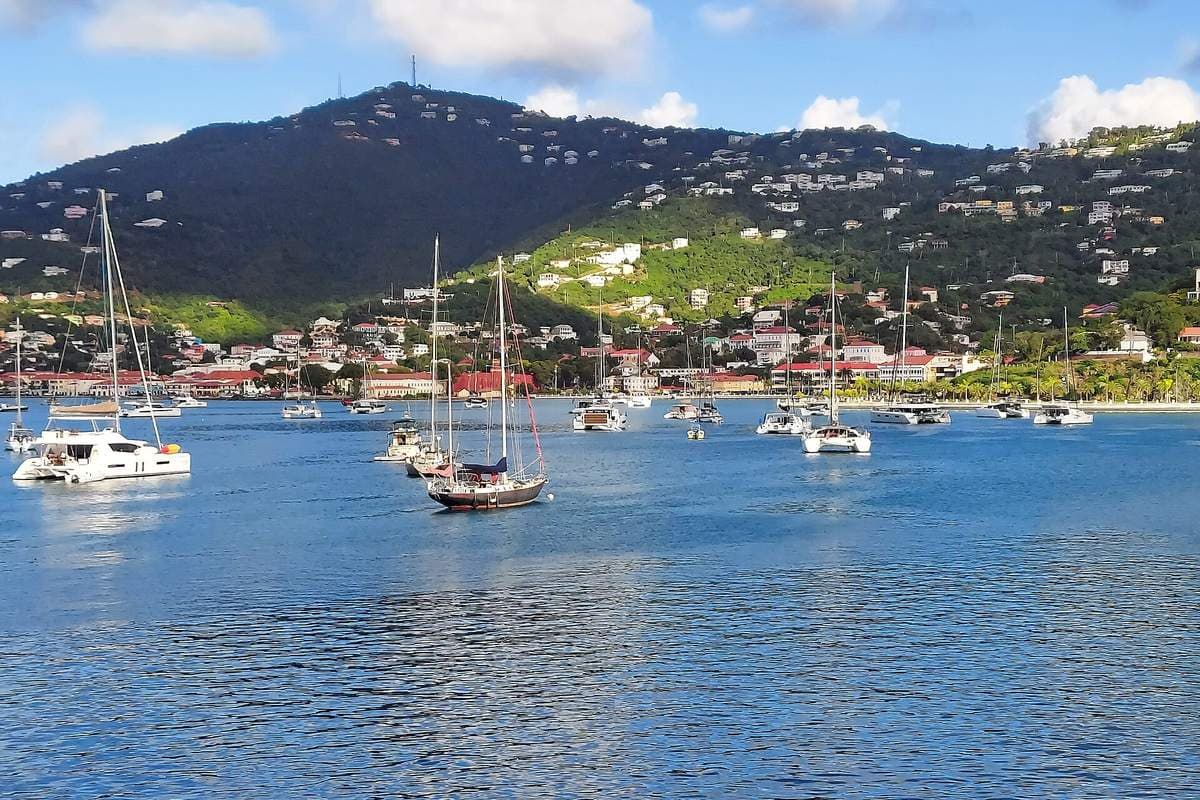 Charlotte Amalie waterfront, St Thomas — U.S. Virgin Islands