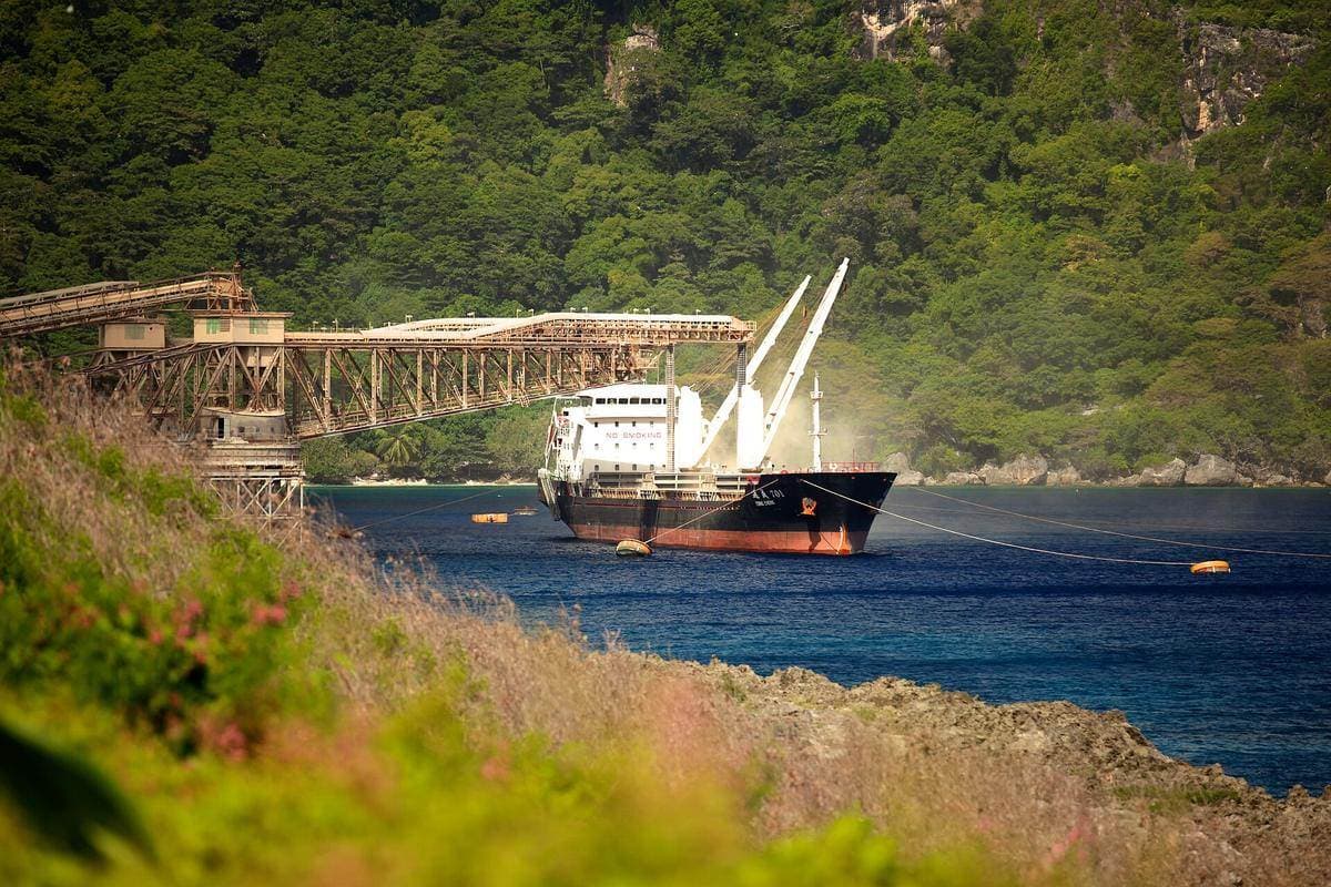 Flying Fish Cove jetty, Christmas Island — Christmas Island