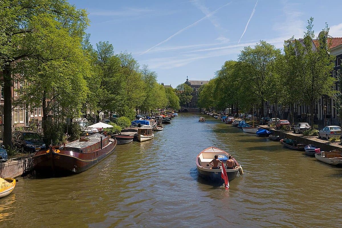 Canal in Amsterdam