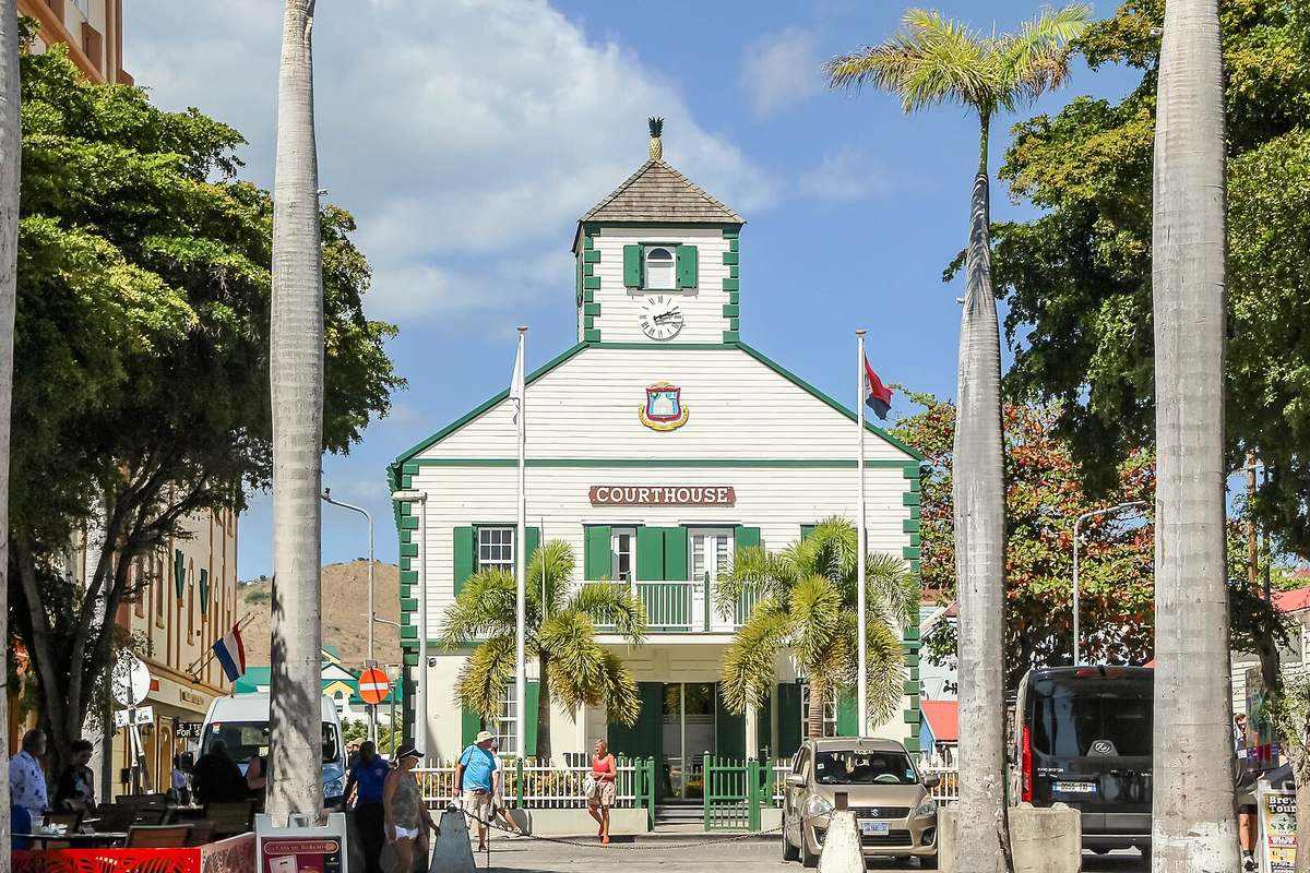 Courthouse, Philipsburg — Sint Maarten