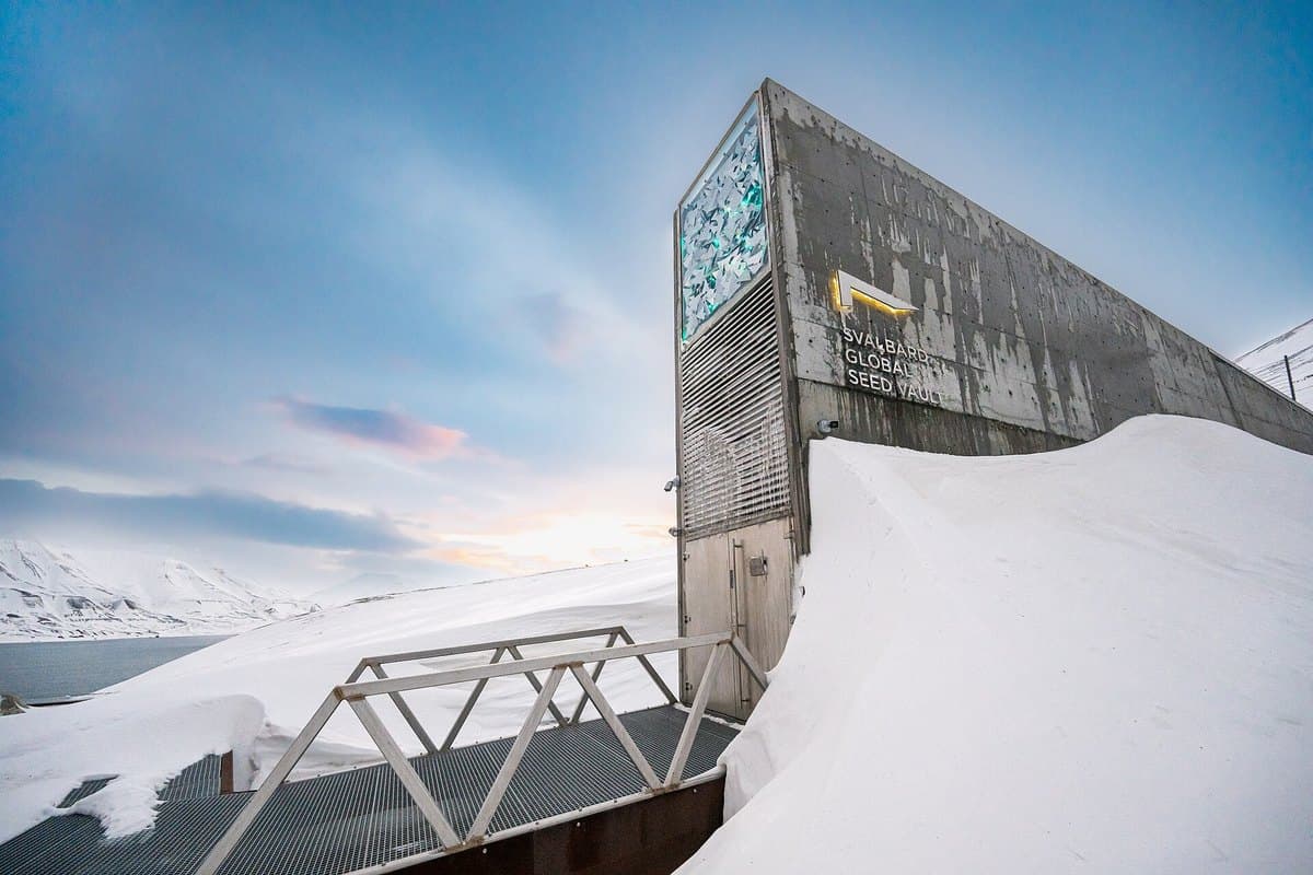 Svalbard Global Seed Vault, Longyearbyen — Svalbard