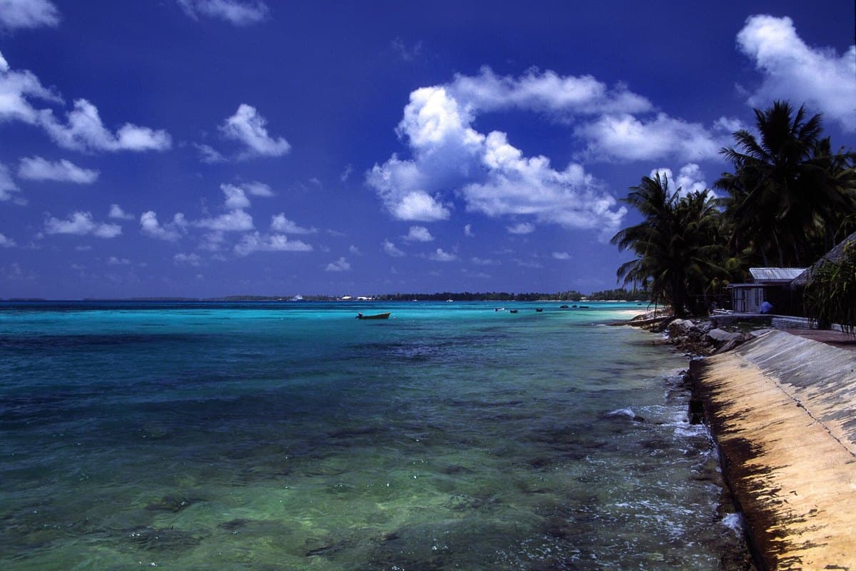 Funafuti atoll beach — Tuvalu